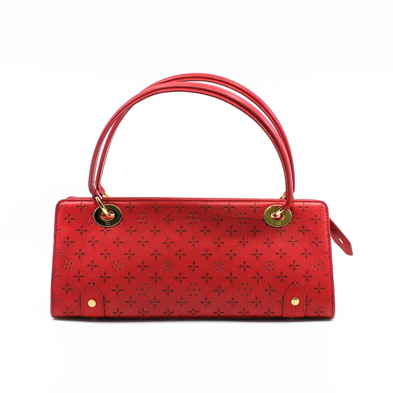 vintage shoulder bag  red ghw - L'UXE LINK