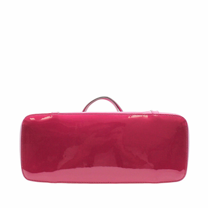 Tote Patent Leather Pink Berry - L'UXE LINK