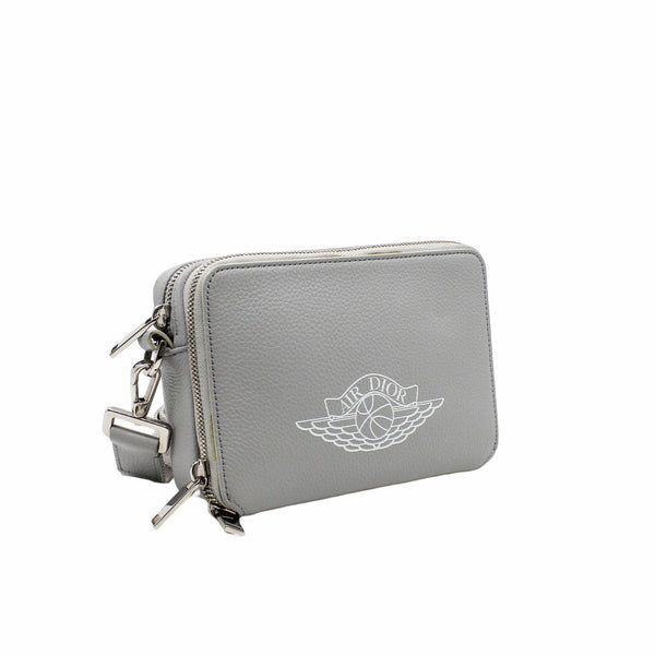 X Jordan AirDior  Crossbody Messenger Bag Grey PHW
