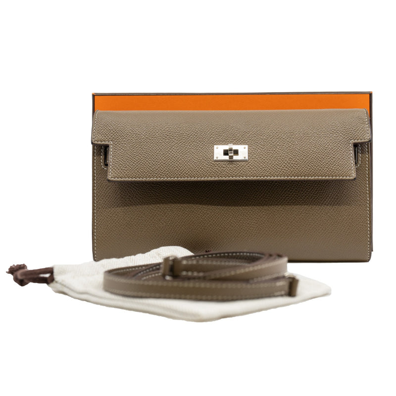 kelly to go etoupe epsom phw Y stamp - L'UXE LINK