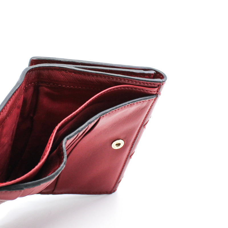 vt small red wallet rivet - L'UXE LINK