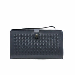 men clutch bag navy phw - L'UXE LINK