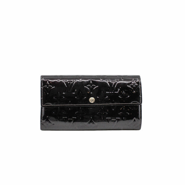 long wallet berry patent flap buckle ghw - L'UXE LINK