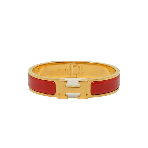 clic h bangle red ghw