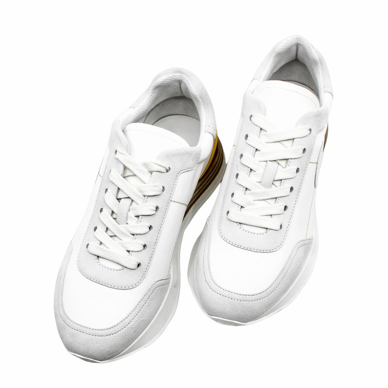 white fabric sneaker #38 rrp1575