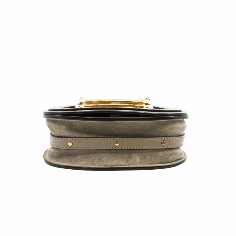 nile small leather brown ghw - L'UXE LINK
