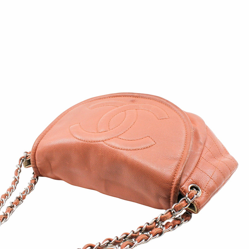 Half Moon on Chain  MM  brown  phw