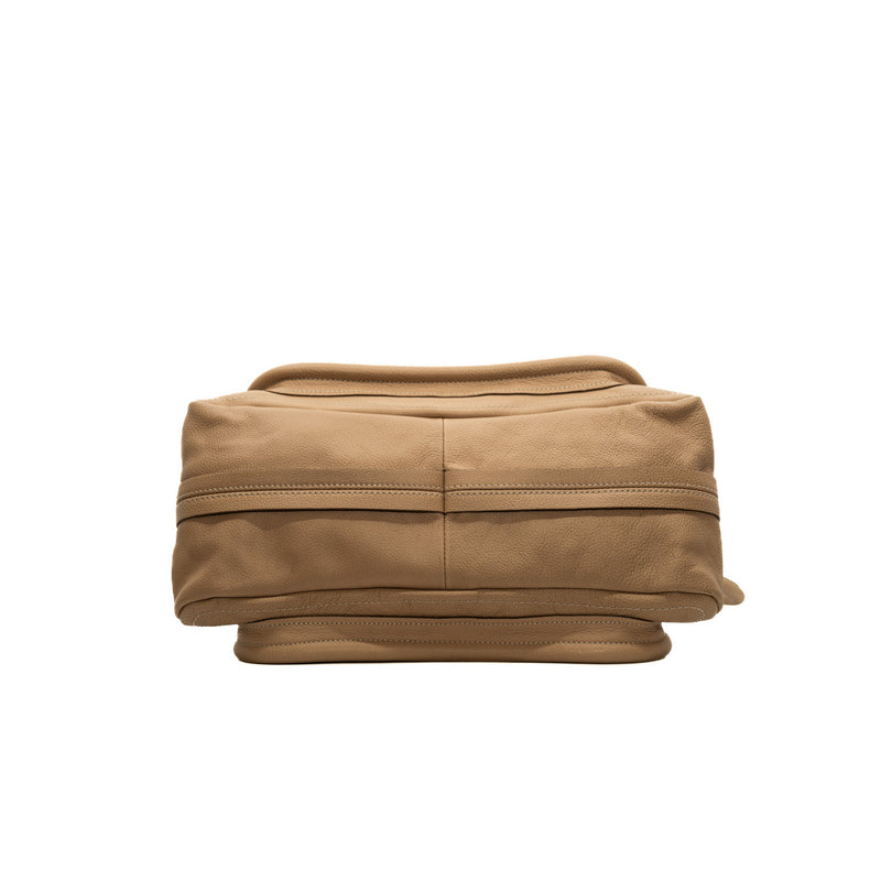 Paraty Top Handle Bag Medium Leather  beige ghw