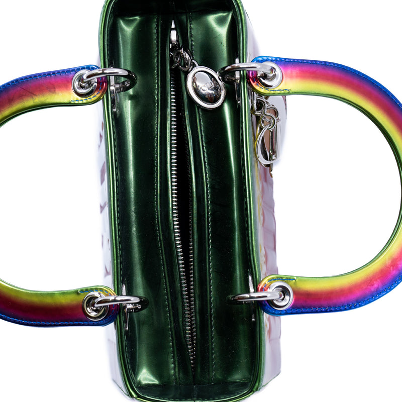 old medium lady in patent rainbow phw 2017 - L'UXE LINK