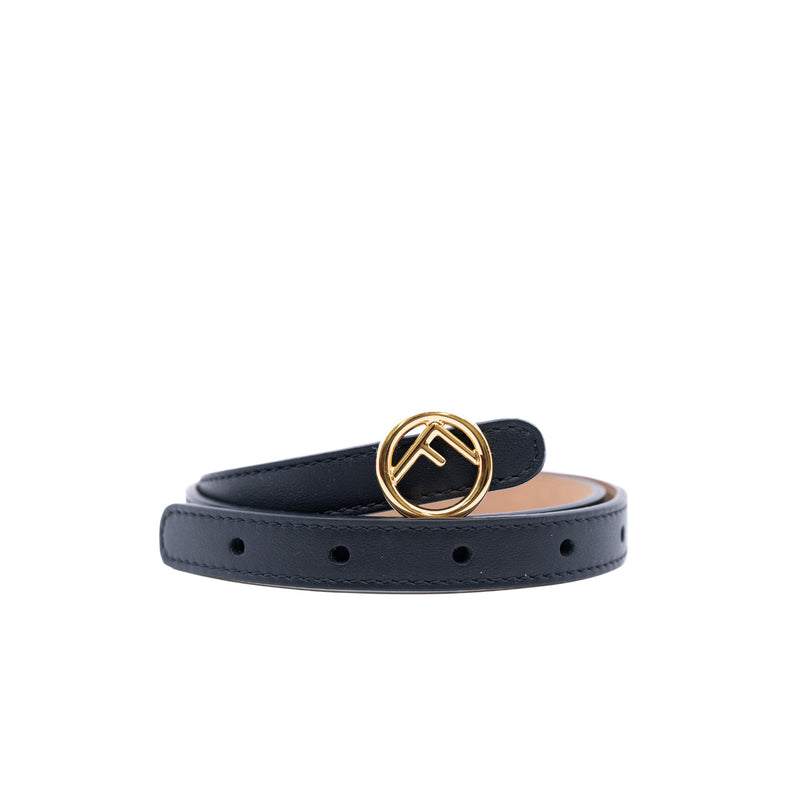 black belt #65 26 ghw f circle buckle - L'UXE LINK