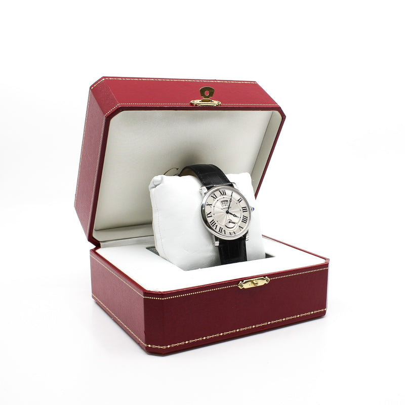 Rotonde de Cartier 40 mm W1556369 black band - L'UXE LINK