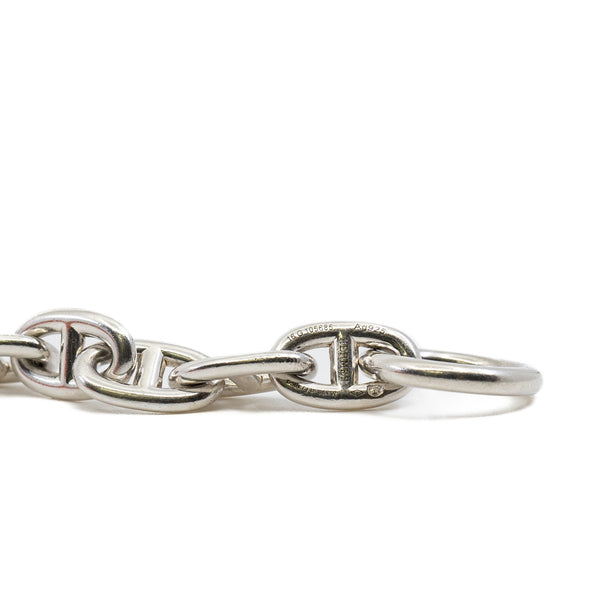 chaine d'ancre bracelet in silver - L'UXE LINK