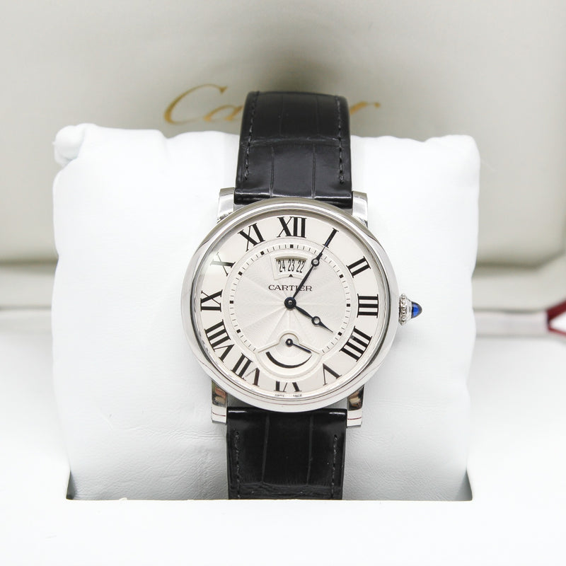 Rotonde de Cartier 40 mm W1556369 black band - L'UXE LINK