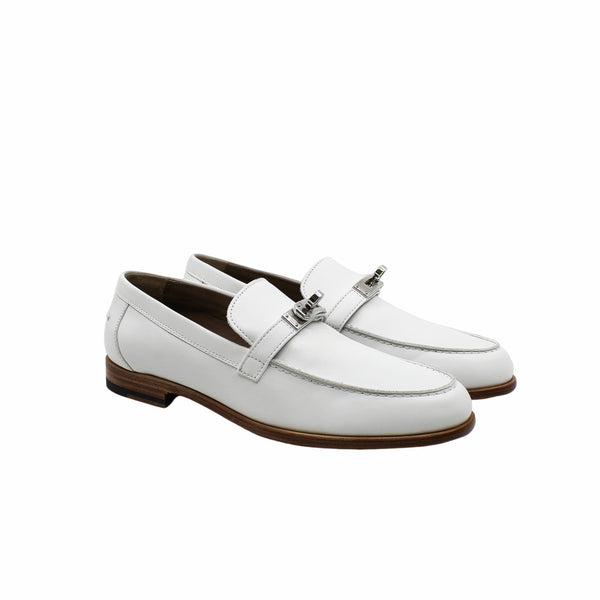 moccassins destin white loafer #37 - L'UXE LINK
