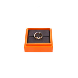 chaine d'ancre ring in 18k rg # 52  19G06xxx - L'UXE LINK