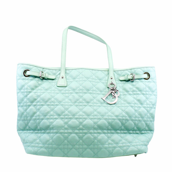 tote medium canvas light green phw - L'UXE LINK