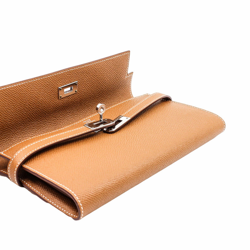 kelly wallet gold epsom phw - L'UXE LINK