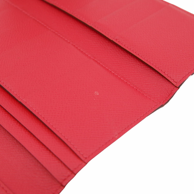 bearn wallet in 3 compartment red GHW