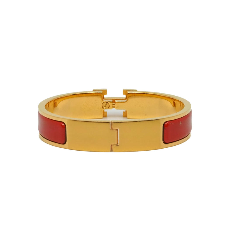 clic h bangle red ghw - L'UXE LINK