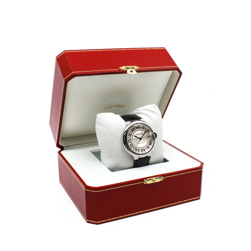 bollon watch steel with black band wsbb0026 - L'UXE LINK