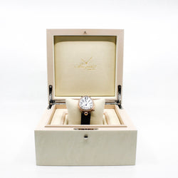 Reine De Naples diamond mix 18k rg with black CCD band - L'UXE LINK