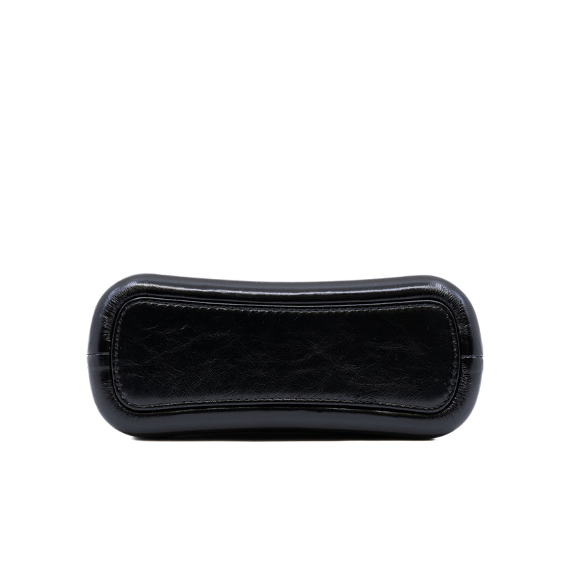 Gabrielle small hobo shoulder bag black&white seri25 - L'UXE LINK