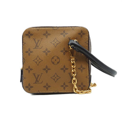 dice bag in reverse canvas monogram ghw 2017 - L'UXE LINK