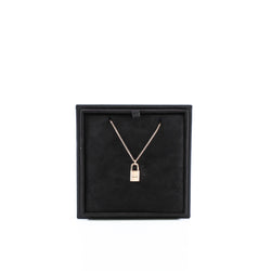 H lock diamond rghw necklace - L'UXE LINK