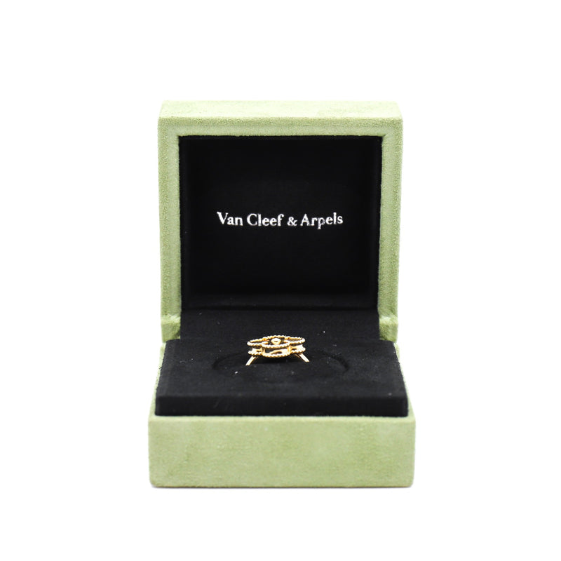 alhambra ring in 18k yg - L'UXE LINK