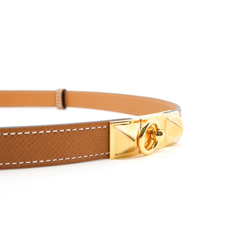 lady belt leather gold ghw