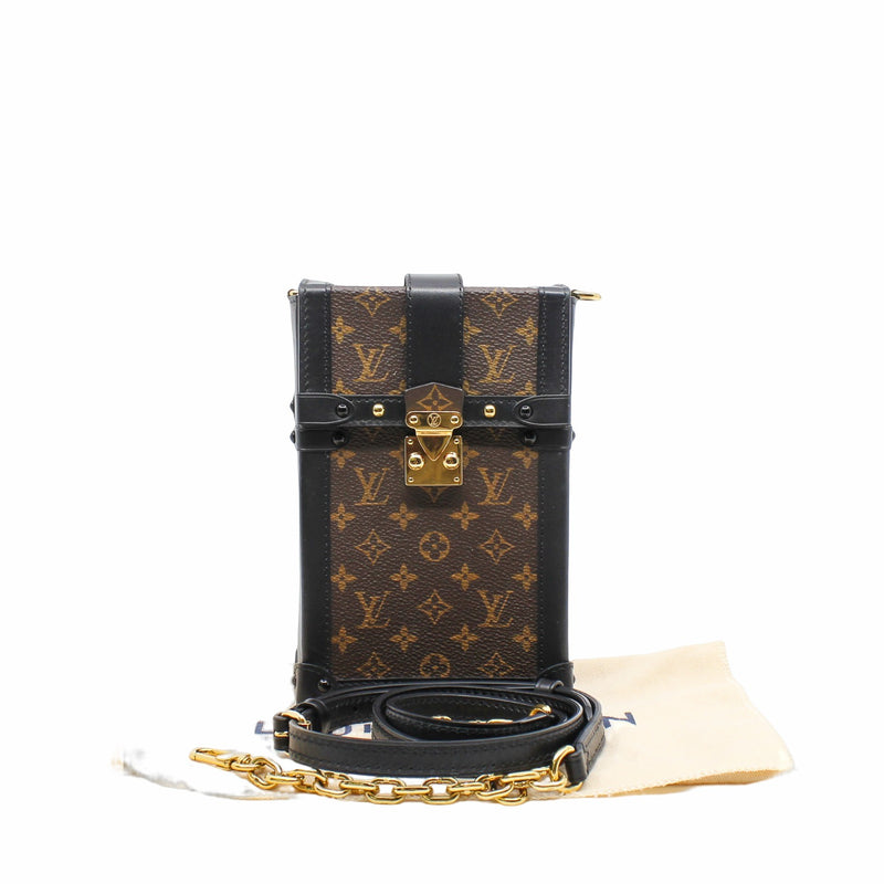 vertical trunk black monogram ghw