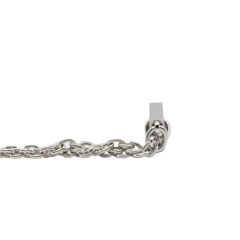 collier cavia lier rodeo head necklace in white in phw - L'UXE LINK