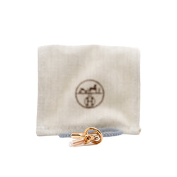 Glenan bracelet in leather grey rghw - L'UXE LINK