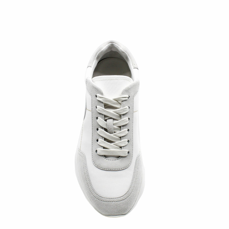 white fabric sneaker #38 rrp1575