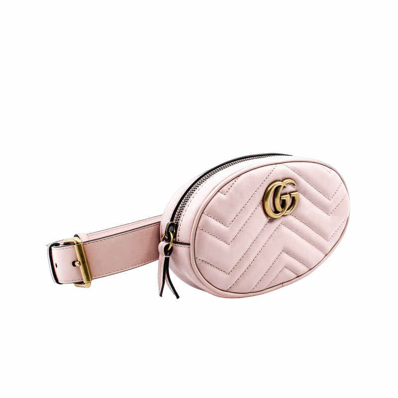 GG BELT BAG PINK GHW#85 - L'UXE LINK