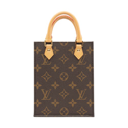 PETIT SAC PLAT MONOGRAM CANVAS - L'UXE LINK