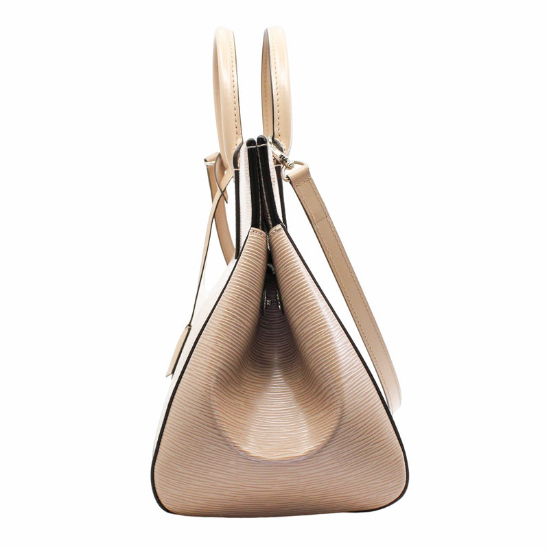 marly tote  epi  beige phw - L'UXE LINK