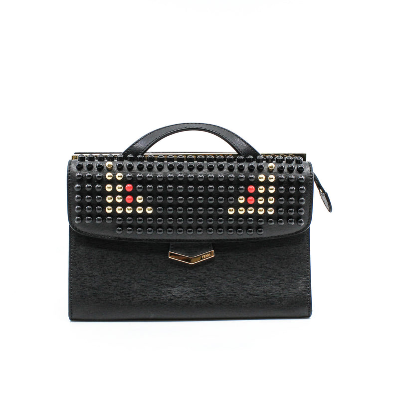 Monster  side bag black multicolor GHW - L'UXE LINK