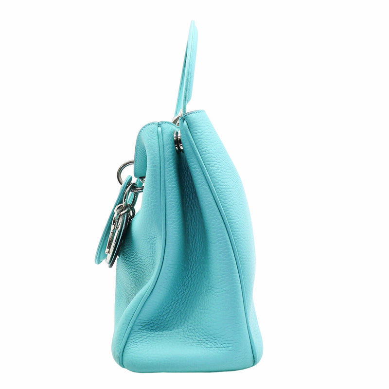 vip issimo medium calf skin blue phw - L'UXE LINK