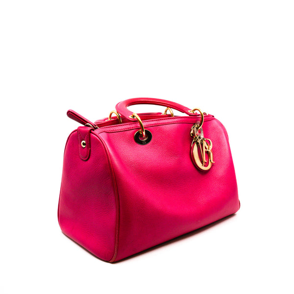 zip tote in calfskin pink phw