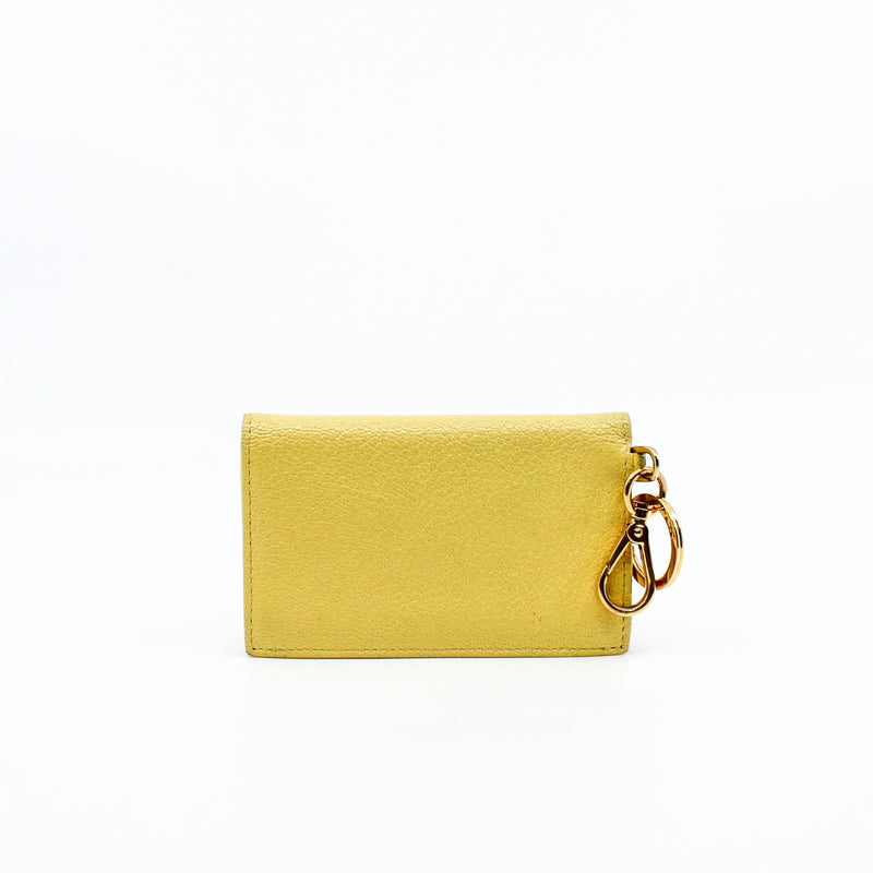 miumiu yellow card holder - L'UXE LINK