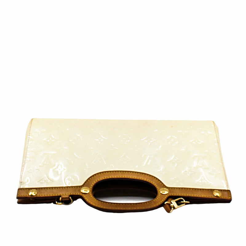 Roxbury Drive Handbag Monogram Vernis white GHW