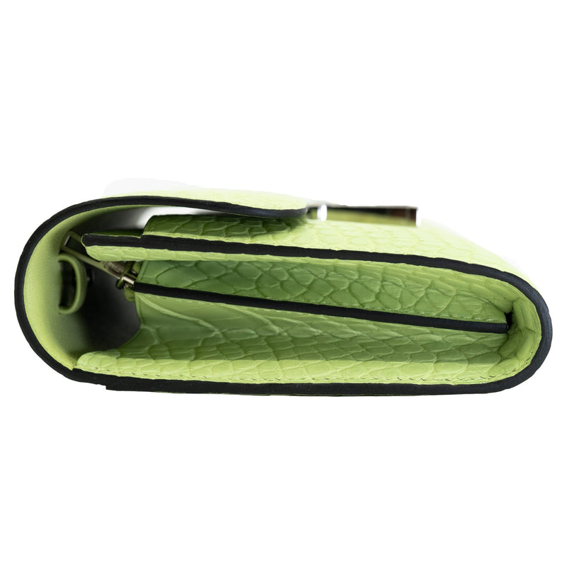 constance to go crocodile R9 jaune bourgeon phw Z stamp - L'UXE LINK