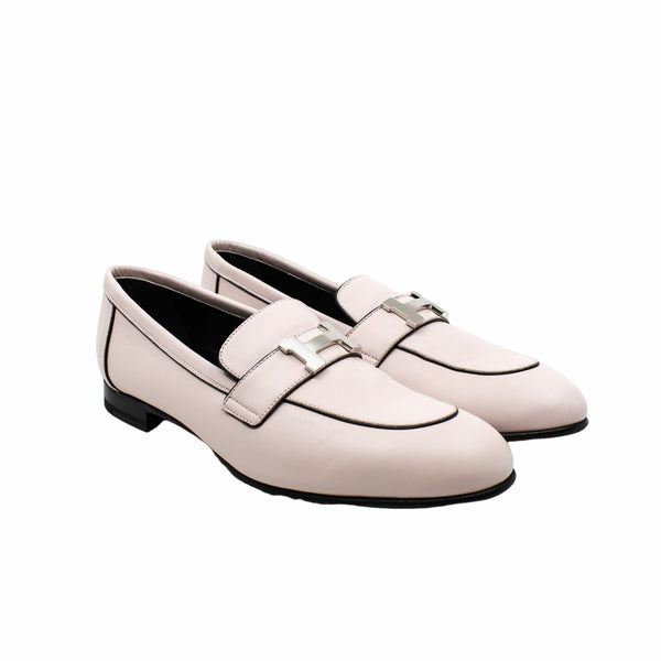 femme loafer pink with phw buckle #38 - L'UXE LINK