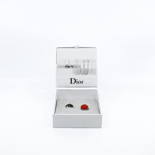 earring red and crystal - L'UXE LINK