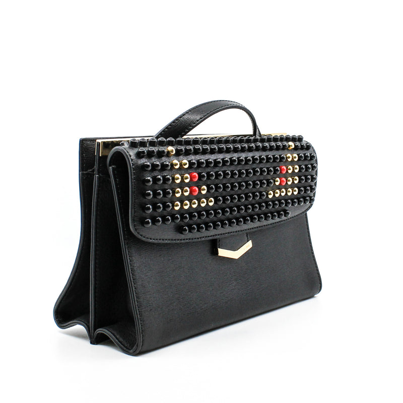 Monster  side bag black multicolor GHW - L'UXE LINK