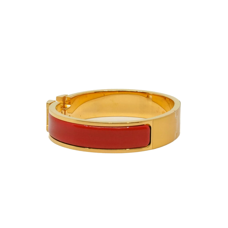 clic h bangle red ghw - L'UXE LINK