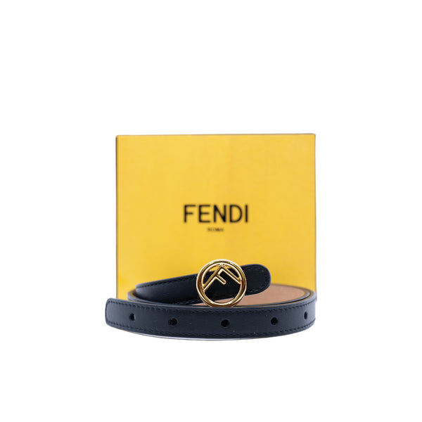black belt #65 26 ghw f circle buckle - L'UXE LINK
