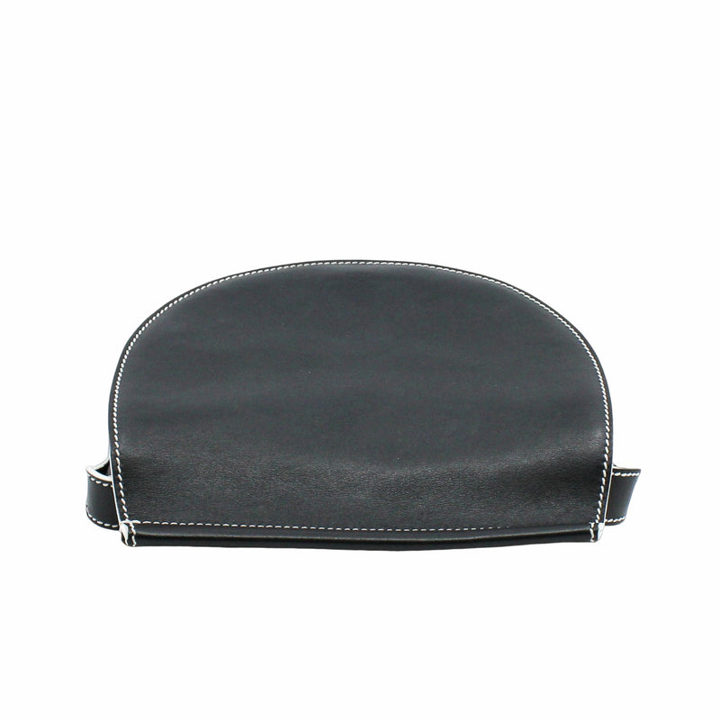 infinity  saddle mini black and white - L'UXE LINK