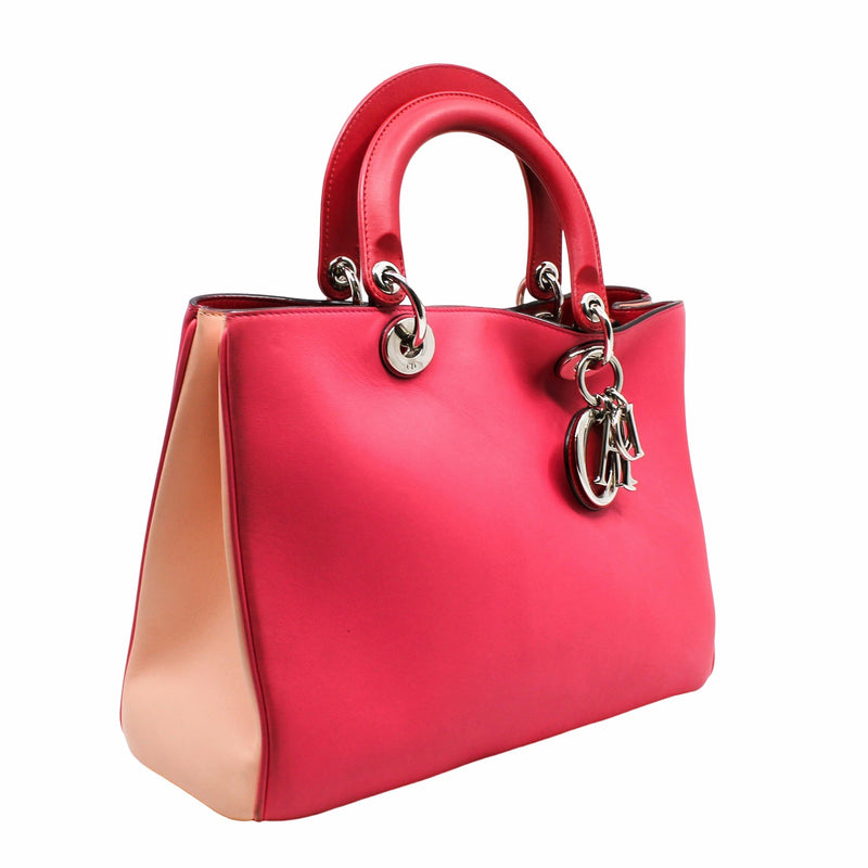 Diorissimo Tote  Large Calfskin Pink PHW